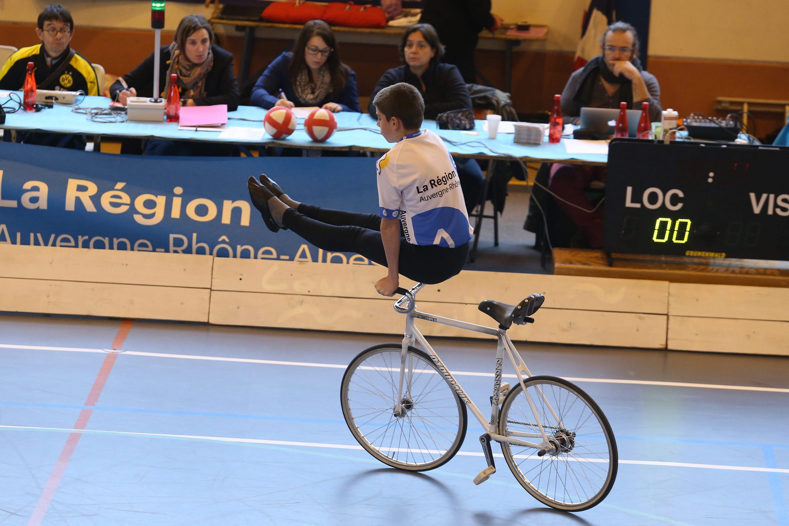 épreuves cyclisme artistique cyclisme en salle